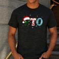 PTO Santa Hat Reindeer Parent Teacher Organization Christmas Men's Casual T-Shirt Dark Grey PTO Santa Hat Reindeer Parent Teacher Organization Christmas Men's Casual T-Shirt Dark Grey