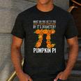 Pumpkin Pi Math Teacher Halloween Geometry Men's Casual T-Shirt Dark Grey Pumpkin Pi Math Teacher Halloween Geometry Men's Casual T-Shirt Dark Grey