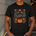 Que Pasa Calabaza Shirt Spanish Teacher Men's Casual T-Shirt Dark Grey
