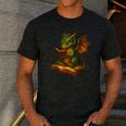 Reading Dragon Shirt For Bookish Teacher Librarian Bookworm Men's Casual T-Shirt Dark Grey Reading Dragon Shirt For Bookish Teacher Librarian Bookworm Men's Casual T-Shirt Dark Grey