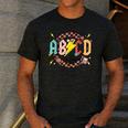 Retro ABCD Transitional Kindergarten Teacher Tour TK Teacher Men's Casual T-Shirt Dark Grey Retro ABCD Transitional Kindergarten Teacher Tour TK Teacher Men's Casual T-Shirt Dark Grey