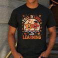 Retro Fall In Love With Learning Pumpkin Leaf Teacher Autumn Men's Casual T-Shirt Dark Grey Retro Fall In Love With Learning Pumpkin Leaf Teacher Autumn Men's Casual T-Shirt Dark Grey