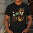 Retro Howdy Pre-K Back To School Western Teacher Men's Casual T-Shirt Dark Grey Retro Howdy Pre-K Back To School Western Teacher Men's Casual T-Shirt Dark Grey