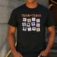 Retro Trick Or Treat Halloween Special Education Teacher Men's Casual T-Shirt Dark Grey Retro Trick Or Treat Halloween Special Education Teacher Men's Casual T-Shirt Dark Grey