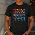 Retro Wildflower Early Intervention Teacher Interventionist Men's Casual T-Shirt Dark Grey Retro Wildflower Early Intervention Teacher Interventionist Men's Casual T-Shirt Dark Grey