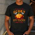 This Is My Scary Gym Teacher Costume Pumpkin Halloween Men Women Men's Casual T-Shirt Dark Grey