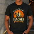 This Is My Scary Teacher Costume Halloween Men's Casual T-Shirt Dark Grey This Is My Scary Teacher Costume Halloween Men's Casual T-Shirt Dark Grey