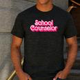 School Counselor Back To School Teacher Life Men's Casual T-Shirt Dark Grey School Counselor Back To School Teacher Life Men's Casual T-Shirt Dark Grey