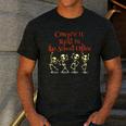 School Office Clerk Creepin' It Real HALLOWEEN Teacher Shirt Men's Casual T-Shirt Dark Grey School Office Clerk Creepin' It Real HALLOWEEN Teacher Shirt Men's Casual T-Shirt Dark Grey