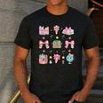 School Pencils And Bows Teacher Bow Coquette Pencil Girls Men's Casual T-Shirt Dark Grey School Pencils And Bows Teacher Bow Coquette Pencil Girls Men's Casual T-Shirt Dark Grey