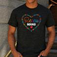 School For Teachers Students Monitor Recess Crew Team Men's Casual T-Shirt Dark Grey