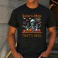 Science Is Magic Halloween Skeleton Students Teacher Men's Casual T-Shirt Dark Grey Science Is Magic Halloween Skeleton Students Teacher Men's Casual T-Shirt Dark Grey