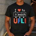 Science Of Reading I Love To Teach UFLI Teacher Literacy Men's Casual T-Shirt Dark Grey Science Of Reading I Love To Teach UFLI Teacher Literacy Men's Casual T-Shirt Dark Grey