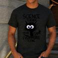 Science Teacher Appreciation Merch -Adults -Youth Grey Classic Fit Modern Science Theme Cartoon Men's Casual T-Shirt Dark Grey Science Teacher Appreciation Merch -Adults -Youth Grey Classic Fit Modern Science Theme Cartoon Men's Casual T-Shirt Dark Grey