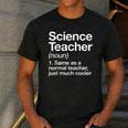Science Teacher Definition Back To School First Day Men's Casual T-Shirt Dark Grey Science Teacher Definition Back To School First Day Men's Casual T-Shirt Dark Grey
