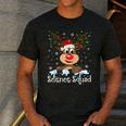 Science Teacher Squad Reindeer Christmas Teacher Xmas Lights For Men Women Men's Casual T-Shirt Dark Grey Science Teacher Squad Reindeer Christmas Teacher Xmas Lights For Men Women Men's Casual T-Shirt Dark Grey