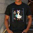 Silly Goose Teacher Club Silly Goose For Teacher Men's Casual T-Shirt Dark Grey