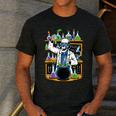 Skeleton Mad Scientist Halloween Costume Science Teacher Men's Casual T-Shirt Dark Grey Skeleton Mad Scientist Halloween Costume Science Teacher Men's Casual T-Shirt Dark Grey