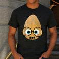 The Smart Seed Good Egg Teacher Halloween Costume Food Group Men's Casual T-Shirt Dark Grey The Smart Seed Good Egg Teacher Halloween Costume Food Group Men's Casual T-Shirt Dark Grey