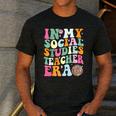 In My Social Studies Teacher Era Cute Social Studies Teacher Men's Casual T-Shirt Dark Grey In My Social Studies Teacher Era Cute Social Studies Teacher Men's Casual T-Shirt Dark Grey