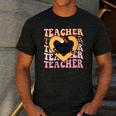 Social Studies Teacher Pencil Heart Leopard Back To School Men's Casual T-Shirt Dark Grey Social Studies Teacher Pencil Heart Leopard Back To School Men's Casual T-Shirt Dark Grey