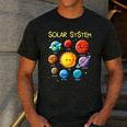 Solar System Cute Face Planets Space Science Teacher School Men's Casual T-Shirt Dark Grey Solar System Cute Face Planets Space Science Teacher School Men's Casual T-Shirt Dark Grey