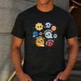 Solar System Learning Is Out Of This World Science Teacher Men's Casual T-Shirt Dark Grey