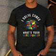 I Solve Cubes Speed Cubing Vintage Youth Math Teacher Men's Casual T-Shirt Dark Grey