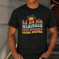 Spanish Multilingual Teacher Dual Languages Bilingual Men's Casual T-Shirt Dark Grey Spanish Multilingual Teacher Dual Languages Bilingual Men's Casual T-Shirt Dark Grey