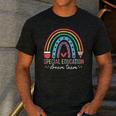 Special Education Dream Team Rainbow SPED Teacher Autism Men's Casual T-Shirt Dark Grey Special Education Dream Team Rainbow SPED Teacher Autism Men's Casual T-Shirt Dark Grey