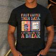 Special Education First Coffee Then Data Retro SPED Teacher Men's Casual T-Shirt Dark Grey Special Education First Coffee Then Data Retro SPED Teacher Men's Casual T-Shirt Dark Grey