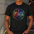 Special Education Squad Dream Team SPED Teacher Back School Men's Casual T-Shirt Dark Grey