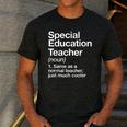 Special Education Teacher Definition Back To School Men's Casual T-Shirt Dark Grey Special Education Teacher Definition Back To School Men's Casual T-Shirt Dark Grey