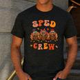 Sped Teacher Crew Thanksgiving Special Education Teacher Men's Casual T-Shirt Dark Grey Sped Teacher Crew Thanksgiving Special Education Teacher Men's Casual T-Shirt Dark Grey