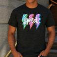 SPED Teacher Squad Lightning Bolt Special Education Men's Casual T-Shirt Dark Grey