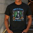 Spooky Halloween Math Teacher Men's Casual T-Shirt Dark Grey Spooky Halloween Math Teacher Men's Casual T-Shirt Dark Grey
