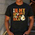 In My Spooky PRE-K Teacher Era Halloween Costume Tee Men's Casual T-Shirt Dark Grey In My Spooky PRE-K Teacher Era Halloween Costume Tee Men's Casual T-Shirt Dark Grey