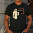 Square Root 67 Ghost Math Teacher 4489 Meme Halloween Men's Casual T-Shirt Dark Grey Square Root 67 Ghost Math Teacher 4489 Meme Halloween Men's Casual T-Shirt Dark Grey