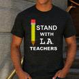 Stand With LA Teachers Tshirt United Los Angeles T Shirt Men Women Kids Men's Casual T-Shirt Dark Grey Stand With LA Teachers Tshirt United Los Angeles T Shirt Men Women Kids Men's Casual T-Shirt Dark Grey