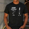 Stop You'Re Under A Rest Music Teacher Men's Casual T-Shirt Dark Grey Stop You'Re Under A Rest Music Teacher Men's Casual T-Shirt Dark Grey