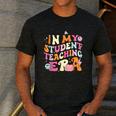 In My Student Teaching Era Back To School Teacher Team Men's Casual T-Shirt Dark Grey