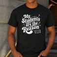 My Students Are The Reason Red For Ed Teacher Men's Casual T-Shirt Dark Grey My Students Are The Reason Red For Ed Teacher Men's Casual T-Shirt Dark Grey