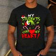 My Students Stole My Heart Teacher Holiday Merry Christmas Men's Casual T-Shirt Dark Grey My Students Stole My Heart Teacher Holiday Merry Christmas Men's Casual T-Shirt Dark Grey