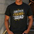 Substitute Teacher Squad Sub Teacher Substitute Teaching Men's Casual T-Shirt Dark Grey Substitute Teacher Squad Sub Teacher Substitute Teaching Men's Casual T-Shirt Dark Grey