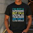 Superhero & Special Education Teacher Men Women Men's Casual T-Shirt Dark Grey Superhero & Special Education Teacher Men Women Men's Casual T-Shirt Dark Grey