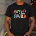 Support Dream Services Team Groovy Teacher Support Squad Men's Casual T-Shirt Dark Grey Support Dream Services Team Groovy Teacher Support Squad Men's Casual T-Shirt Dark Grey