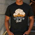 Synonym Roll Teacher And Grammar Geeks Pun For Men Women Kids Men's Casual T-Shirt Dark Grey Synonym Roll Teacher And Grammar Geeks Pun For Men Women Kids Men's Casual T-Shirt Dark Grey
