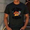 Lets Tacos Bout Science Scientist Teacher Men's Casual T-Shirt Dark Grey Lets Tacos Bout Science Scientist Teacher Men's Casual T-Shirt Dark Grey