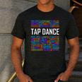 Tap Dance Words Lover Tap Dancer Dancing Teacher Men's Casual T-Shirt Dark Grey Tap Dance Words Lover Tap Dancer Dancing Teacher Men's Casual T-Shirt Dark Grey