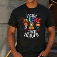 I Teach 2nd Grade Superheroes Back To School Teacher Men Women Girls Kids Men's Casual T-Shirt Dark Grey I Teach 2nd Grade Superheroes Back To School Teacher Men Women Girls Kids Men's Casual T-Shirt Dark Grey